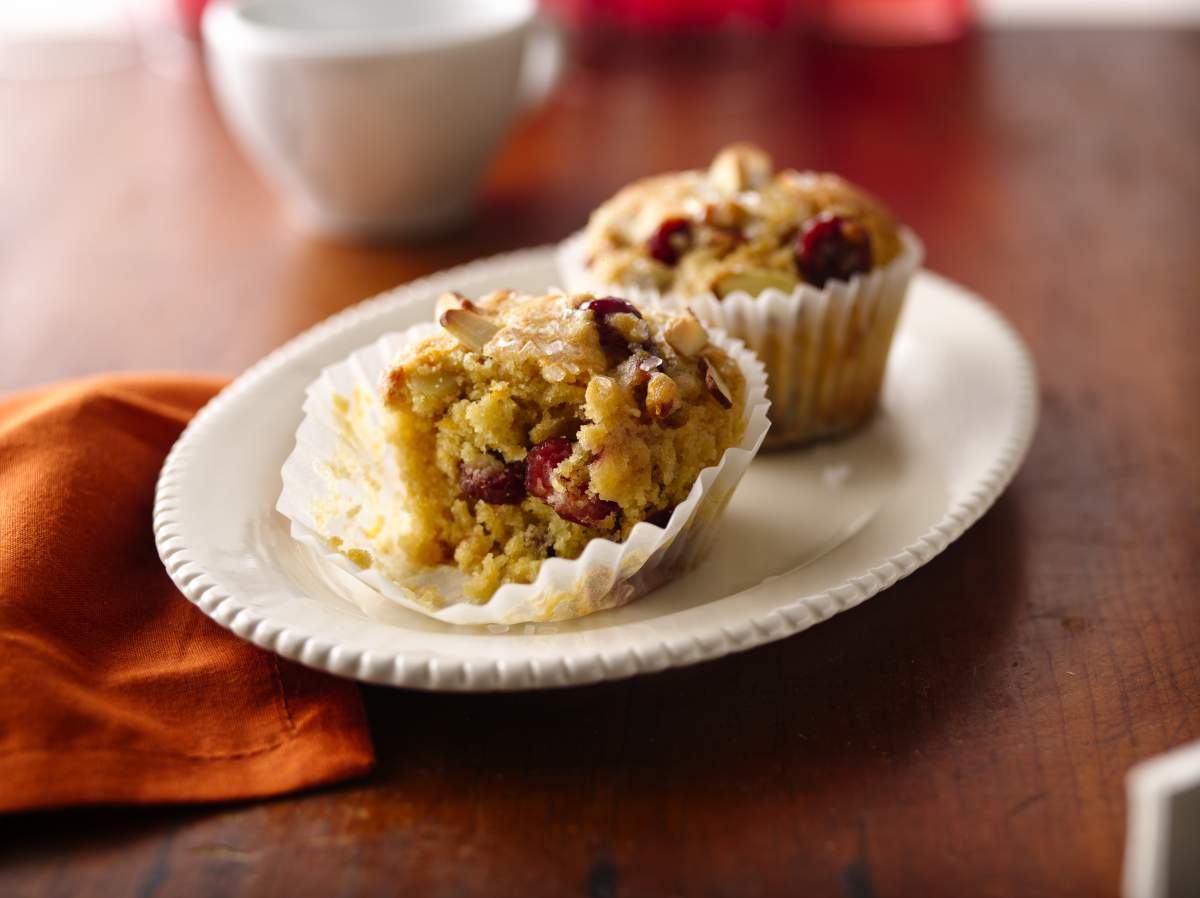 Cranberry Orange Nut Muffins